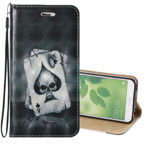 Huawei Nova 2 Housse Etui Cuir PU Poker ALS53676