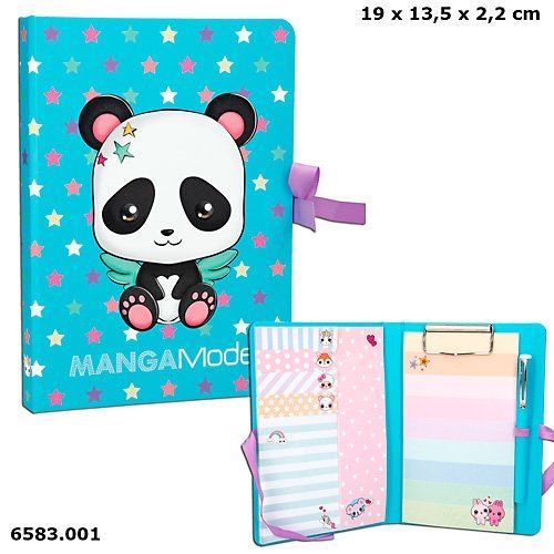 Depesche Manga Model Notes To Go - Panda