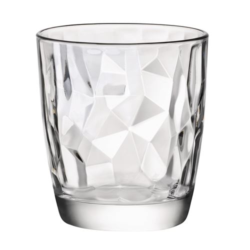 Gobelet bas diamond 30,5 cl (lot de 6) - Bormioli Luigi - Transparent - Verre
