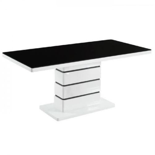Lucia Table A Manger De 6 A 8 Personnes Style Contemporain Laque