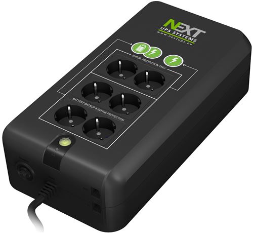 NEXT Office Protection Station 800 - UPS - 420 Watt - 800 VA