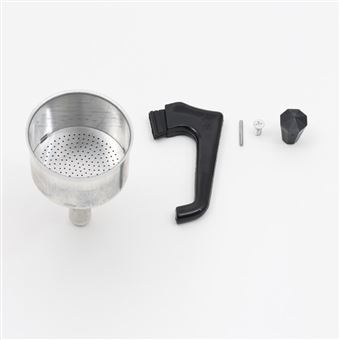 Set poignée + entonnoir + bouton cafetière pezzetti 1 tasse - Pezzetti - - - 1
