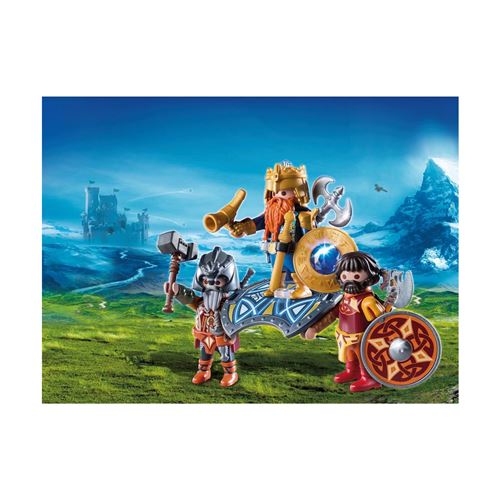 Baliste Viking Chevalier Playmobil - Boîte Avec Notice - Réf 9340 9341 9342 9344