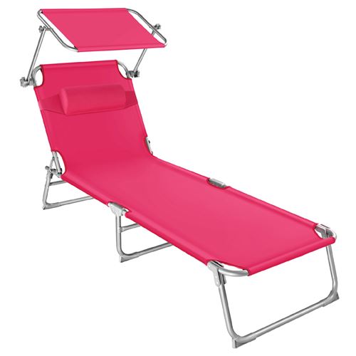 TecTake Transat CHLOE - rose vif