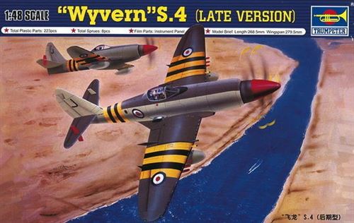Westland Wyvern S. 4 Späte Version- 1:48e - Trumpeter