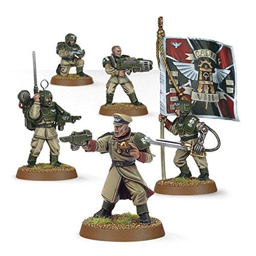 Jeux Atelier 99120105073 Cadian Command Squad miniature