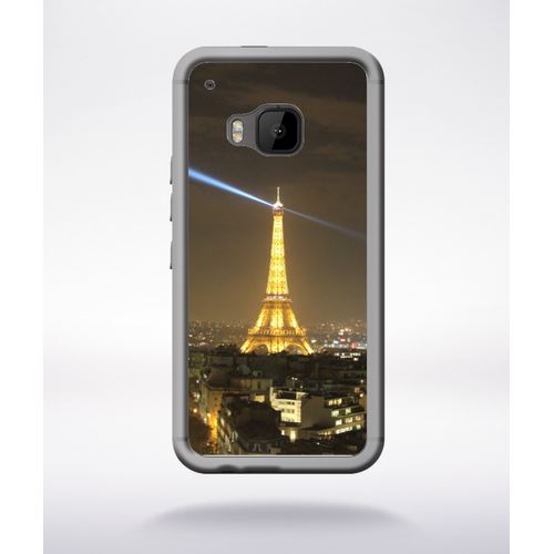 Coque Tour Eiffel Compatible Htc One M9 Transparent