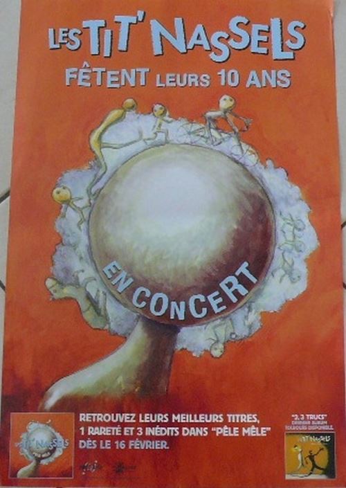Les Tit' Nassels - 40x60 cm - AFFICHE / POSTER