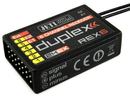 Récepteur Jeti Duplex 2.4Ghz Rex6 EX