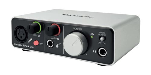 Focusrite iTrack Solo Lightning - Interface pour iPad