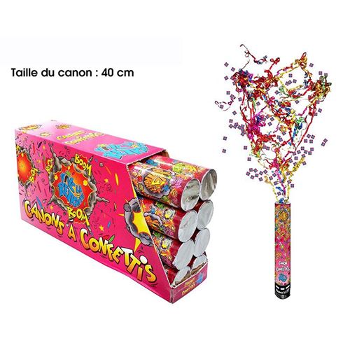 canon à confettis retraite - CAC08