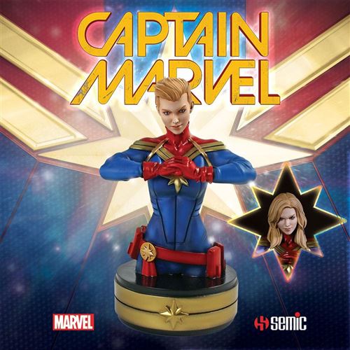 Buste - Marvel - Captain Marvel : Carol Denvers En Resine