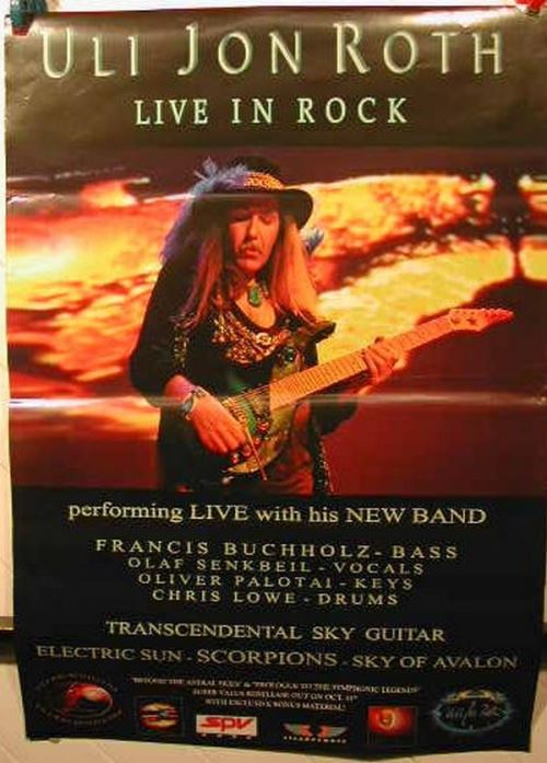 Uli Jon Roth - 60x84 cm - AFFICHE / POSTER État correct - N/A reconditionné disponible sur Fnac