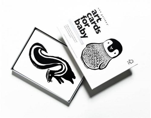 Cartes Imagier Animaux - Black And White