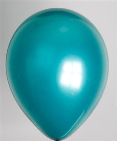 Sac avec 100 ballons n ° 12 vert d'eau