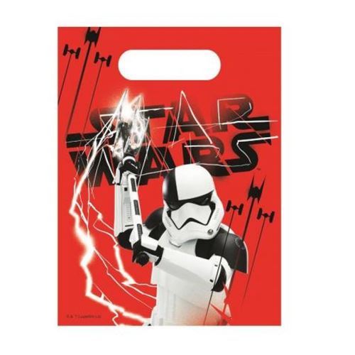 6 sacs à cadeaux star wars new