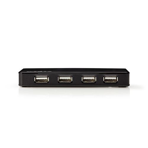 Concentrateur usb 7 ports alimentation par usb 2.0 alimentation séparée nedis
