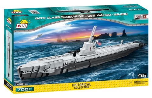Cobi Kit historique USS Wahoo SS-238 700 pièces 4806
