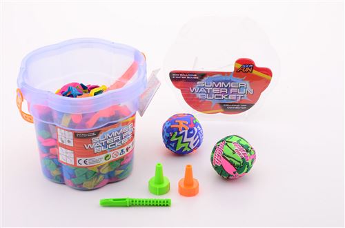 Seau d'été Aqua Fun XXL 300 ballons d'eau