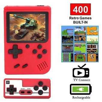 Mini Console de Jeux Vidéo portable avec 400 jeux fc classiques