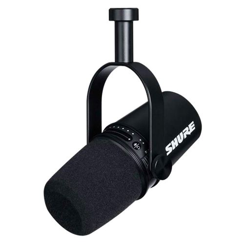 SHURE SSE MV7-K - Bureau - Micro dynamique de podcast