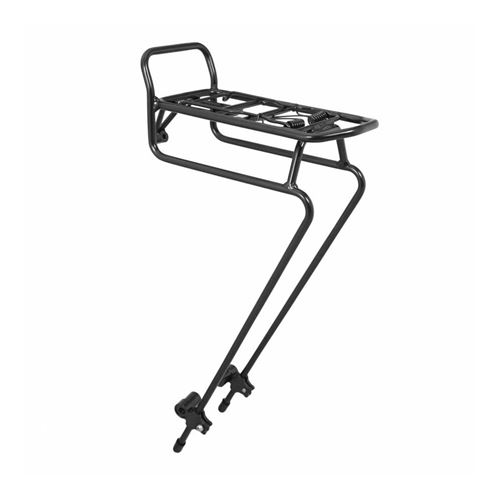 Porte bagage velo avant a tringles avec blocage rapide p2r reglable 26-29 (270 x 130mm)