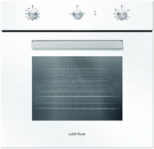 Airlux AFSCW21WHN - Four - intégrable - niche - largeur : 55.4 cm - profondeur : 55 cm - hauteur : 58.3 cm - avec système auto-nettoyant - blanc
