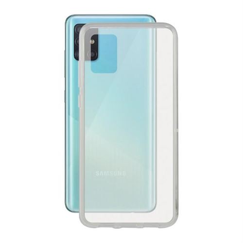 Housse pour Mobile avec Bord en TPU Samsung Galaxy A51 Flex Transparent
