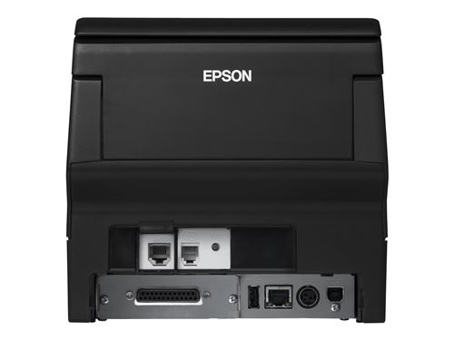 Epson TM H6000V - Imprimante de reçus - thermique en ligne/matricielle - 230 x 297 mm Rouleau (795 cm) - 180 x 180 ppp - 9 pin - jusqu'à 350 mm/sec - USB LAN PoweredUSB NFC hôte USB 2.0 - outil de coupe - noir
