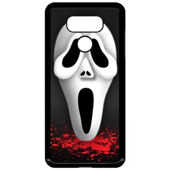 Asuwish Étui Portefeuille Cuir Pour LG G6 - Avec Film + Chaîne - Fleurs