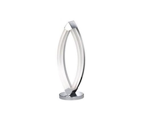 Lampe vannes argentee