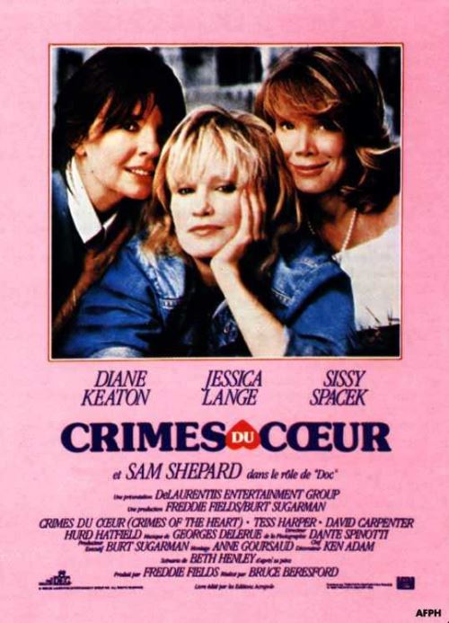 Crimes Du Coeur AFFICHE CINEMA ORIGINALE