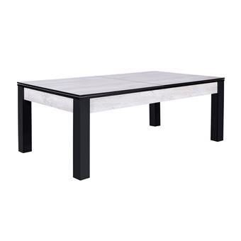 no name billard convertible en table a manger 8 personnes verviers marbre noir table de billard achat prix fnac