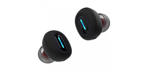 Divacore NoMad - Werkelijk draadloze koptelefoon met micro - inwendig - Bluetooth - actieve geluidsdemping - ruisisolatie - zwart