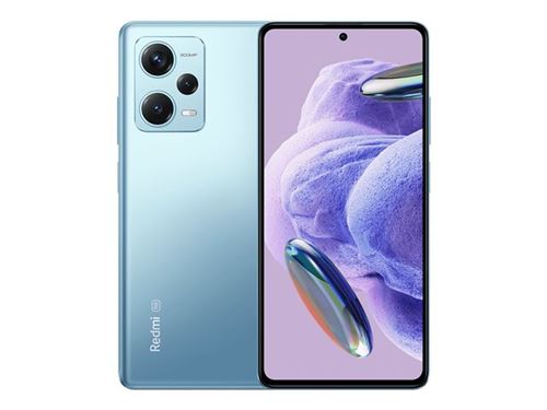 Xiaomi Redmi Note 12 Pro+ 5G - 5G smartphone - double SIM - RAM 8 Go / Mémoire interne 256 Go - écran OEL - 6.67 - 2400 x 1080 pixels (120 Hz) - 3 x caméras arrière 200 MP, 8 MP, 2 MP - front camera 16 MP - bleu ciel