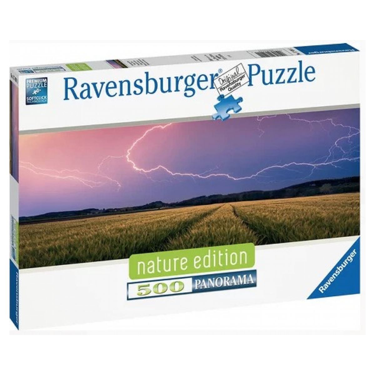 Puzzle adulte panoramique orage d ete nature edition 500 pcs