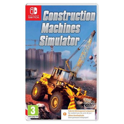 Just For Games Construction Machines Simulator Code In A Box Nintendo Switch