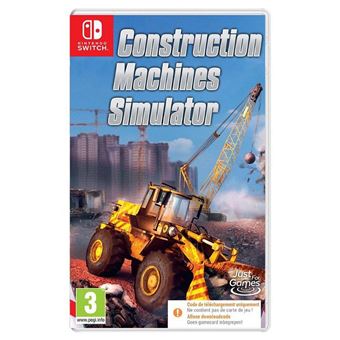 Construction Machines Simulator Code in a box Nintendo Switch