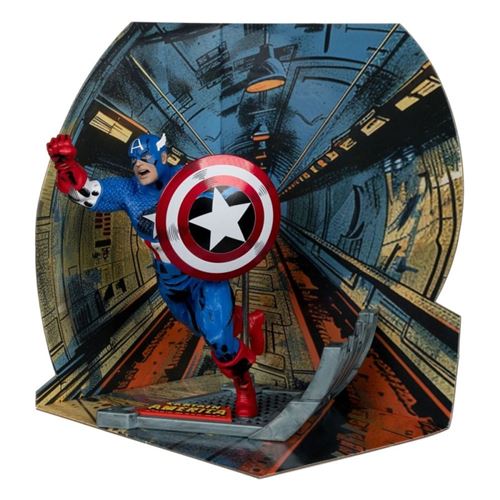 MARVEL COLLECTION 1:10TH WV2 - CAPTAIN AMERICA (CAPTAIN AMERICA #100) - Image 4