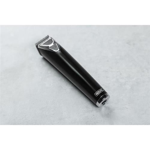 Tondeuse Multi-Usages Sans Fil - Wahl - Stainless Steel Black Edition - 360 Minutes D'Autonomie - Longueurs Réglables Intégrées