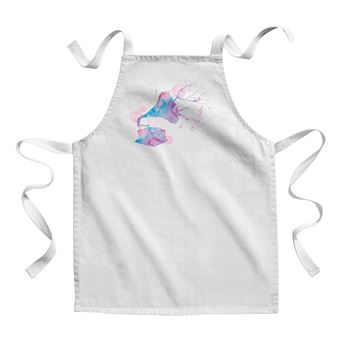 Fabulous Tablier Enfant Cuisine Phonographe Peinture - Qualité Premium 100% Coton - 1