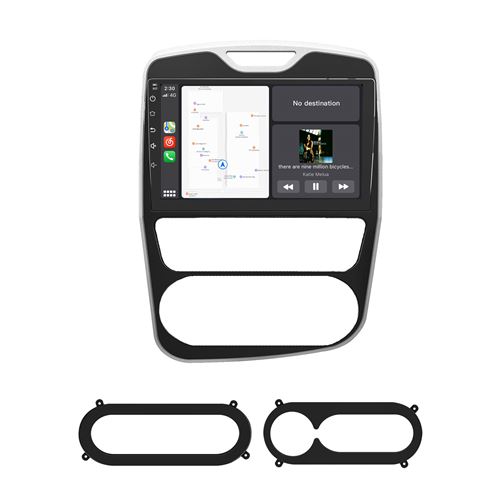 Autoradio Carplay Bluetooth pour Renault Clio Ⅳ 2017-2019 Écran Tactile HD de 10,1 Pouces Support Carplay - Android Auto Bluetooth WiFi DSP FM