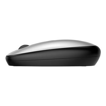 HP 240 - Souris - droitiers et gauchers - optique - 3 boutons - sans fil - Bluetooth 5.1 - récepteur sans fil USB - argent de brochet - pour Portable 13, 15, 16, 17, 32