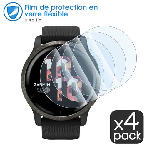 Pack x4] Film de Protection en Verre Flexible Dureté 9H pour montre  Connectée Garmin Approach® S40 - Cdiscount Téléphonie