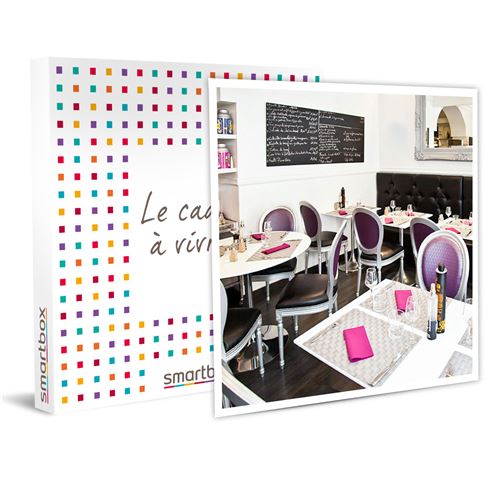 SMARTBOX - Menu 3 Plats avec champagne dans un restaurant gastronomique - Coffret Cadeau