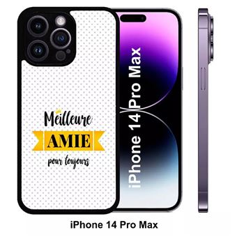 Coque IPhone 14 Blanc - Silicone/gel - Anti-choc - Avec Film Protection - Ouvert Jamais Utilisé