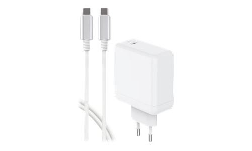 BigBen Connected - Adaptateur secteur - technologie GaN - 65 Watt - PD (USB-C) - blanc