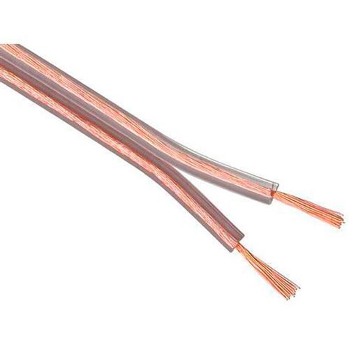 CONECTICPLUS câble hautparleur 2 x 2.50mm² 10m transparent