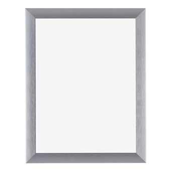 Cadre Photo 70x70 cm - Argent Brossé - Aluminium - Tucson