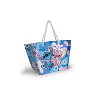 Sac de Plage Soleil - Disney Lilo et Stitch Hug - Rose - Taille Unique